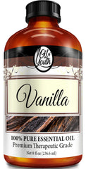 Oil of Youth Vanilla Essential Oil 8oz bottle with label