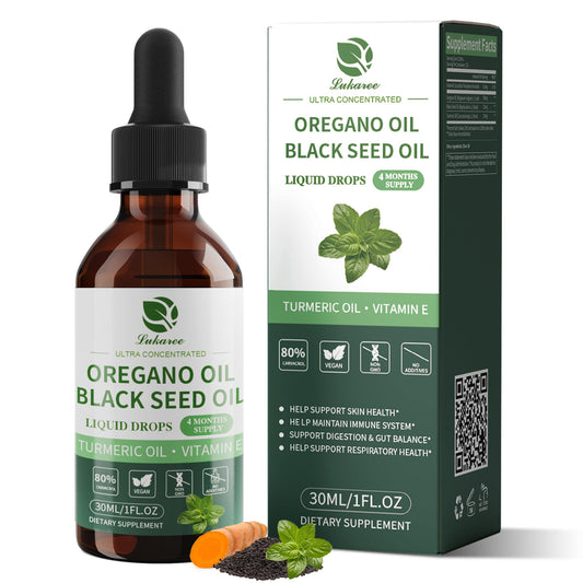 Oil of oregano with black seed oil 1 oz bottle - hero image