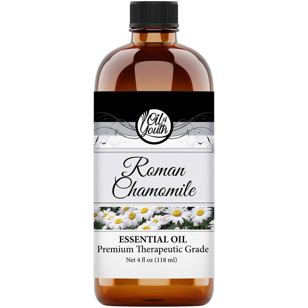 Oil of Youth Roman Chamomile Essential Oil 4oz bottle