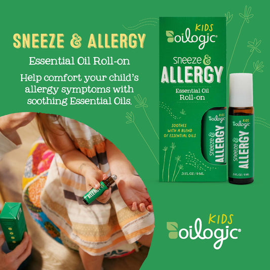 Back label with ingredients and warnings on Oilogic roll-on