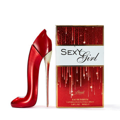 Okian Sexy Girl bottle being sprayed, long-lasting option for special nights