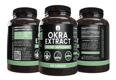 Ingredients: single-ingredient Okra Extract capsule