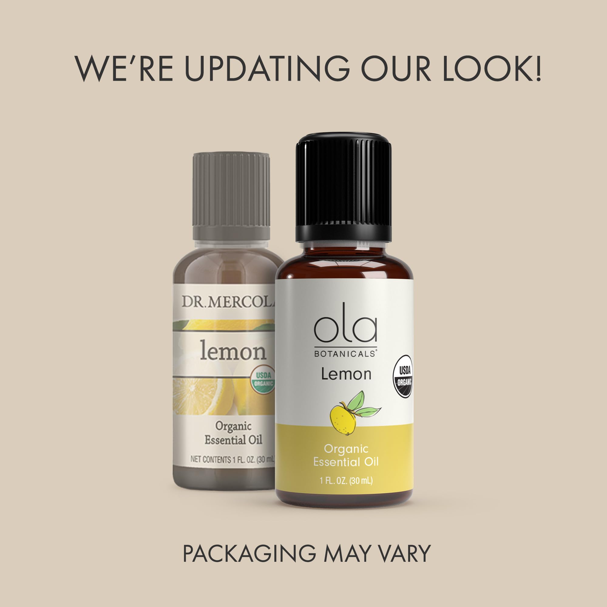 Ola Botanicals lemon peels being cold-pressed to show pure sourcing.
