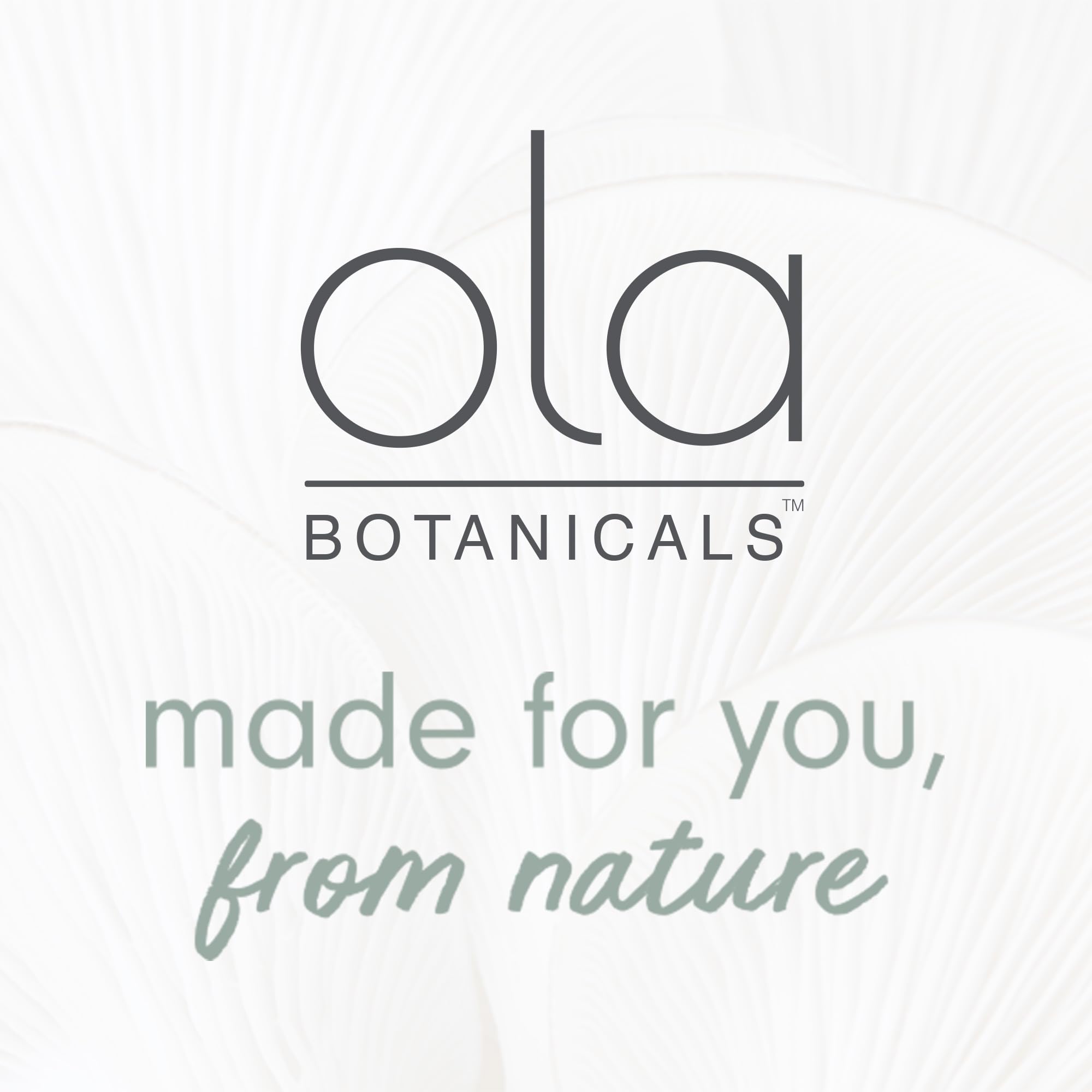 Ola Botanicals lemon oil bottle beside a cleaned surface for deodorizing use.
