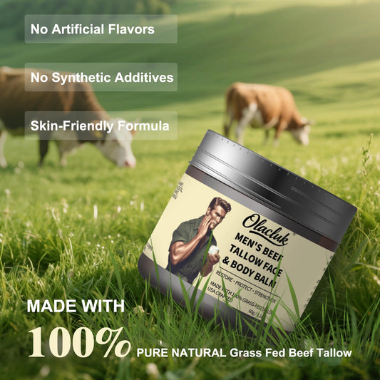 OLACLUK Honey balm being applied to the face for hydration and nourishment.