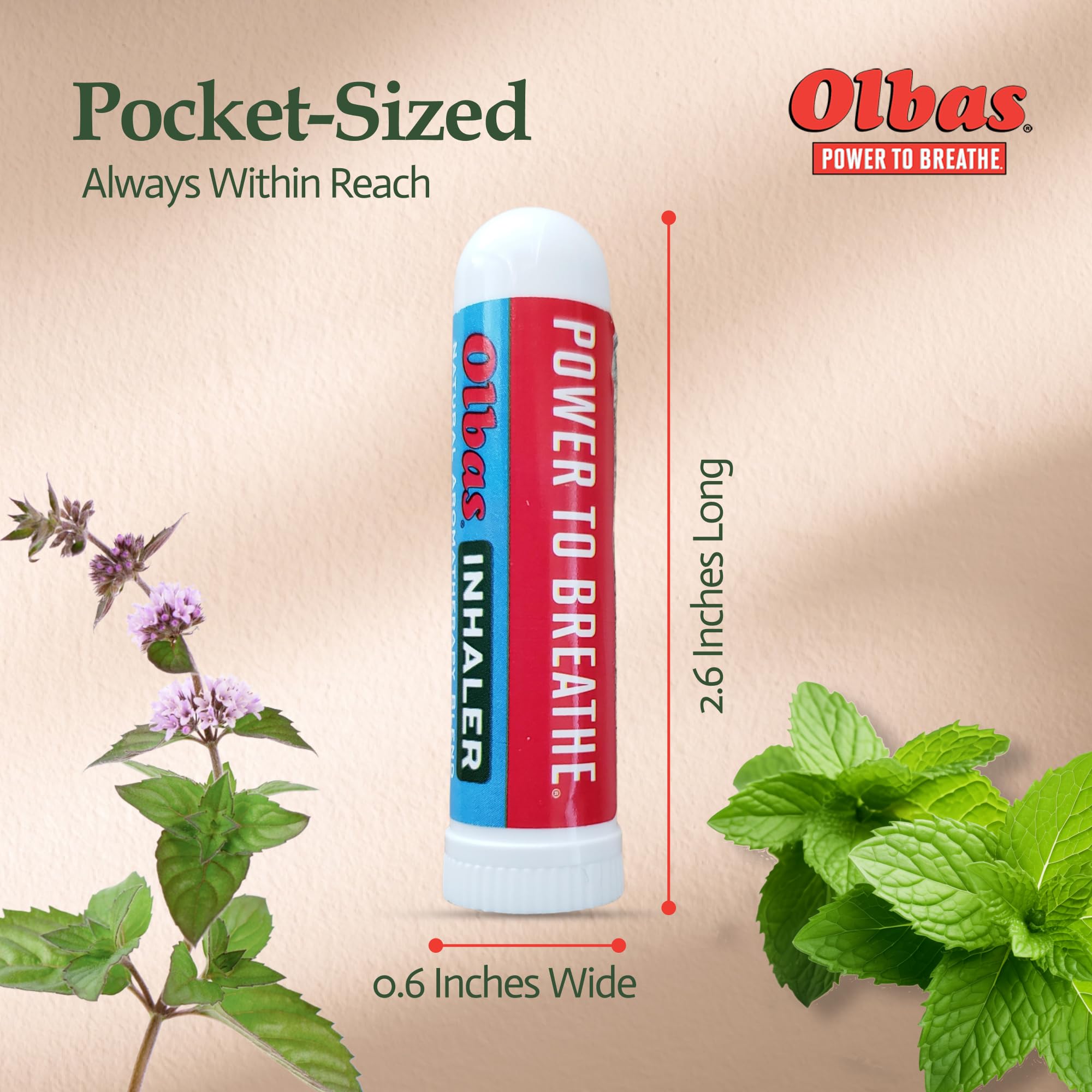 Olbas Inhaler menthol-eucalyptus aroma delivers cooling sensation and clear breathing prompts.