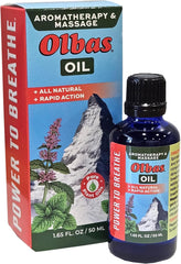 Olbas Massage and Aromatherapy Oil bottle with 1.65 fl oz