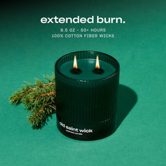 Wax blend ingredients for Old Saint Wick candle