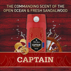 Old Spice Red Collection packaging-detail shot conveys gift-ready presentation.