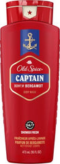 Old Spice Red Collection pour-application demonstrates easy, quick lather for a refreshing shower.