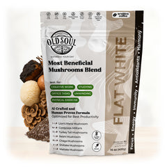 OldSoul Mushrooms Black Coffee Blend 400g can with five-mushroom blend