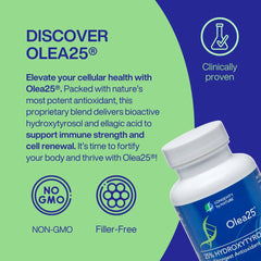 Olea25 Organic Olive Leaf Extract Capsules 90-count bottle