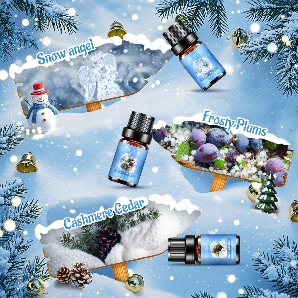 Winter Carnival fragrance bottle from the Oleavox Winter Fragrance Oil Set