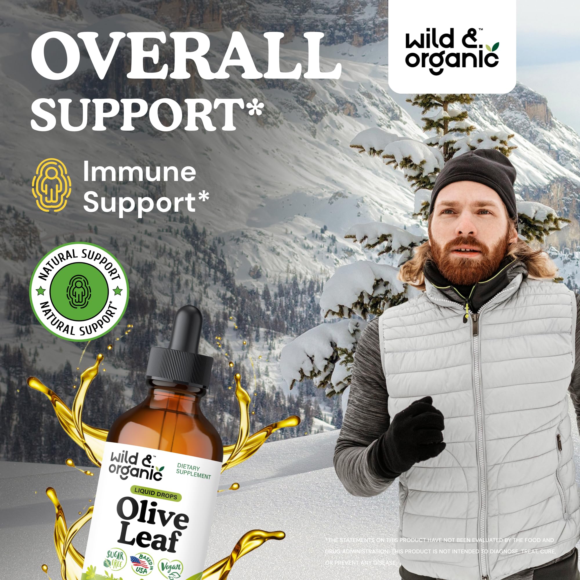 Oleuropein olive leaf immune support