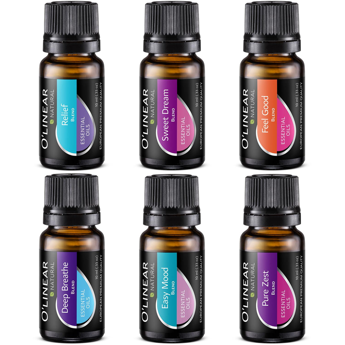 O'linear 6 blends set packaging box