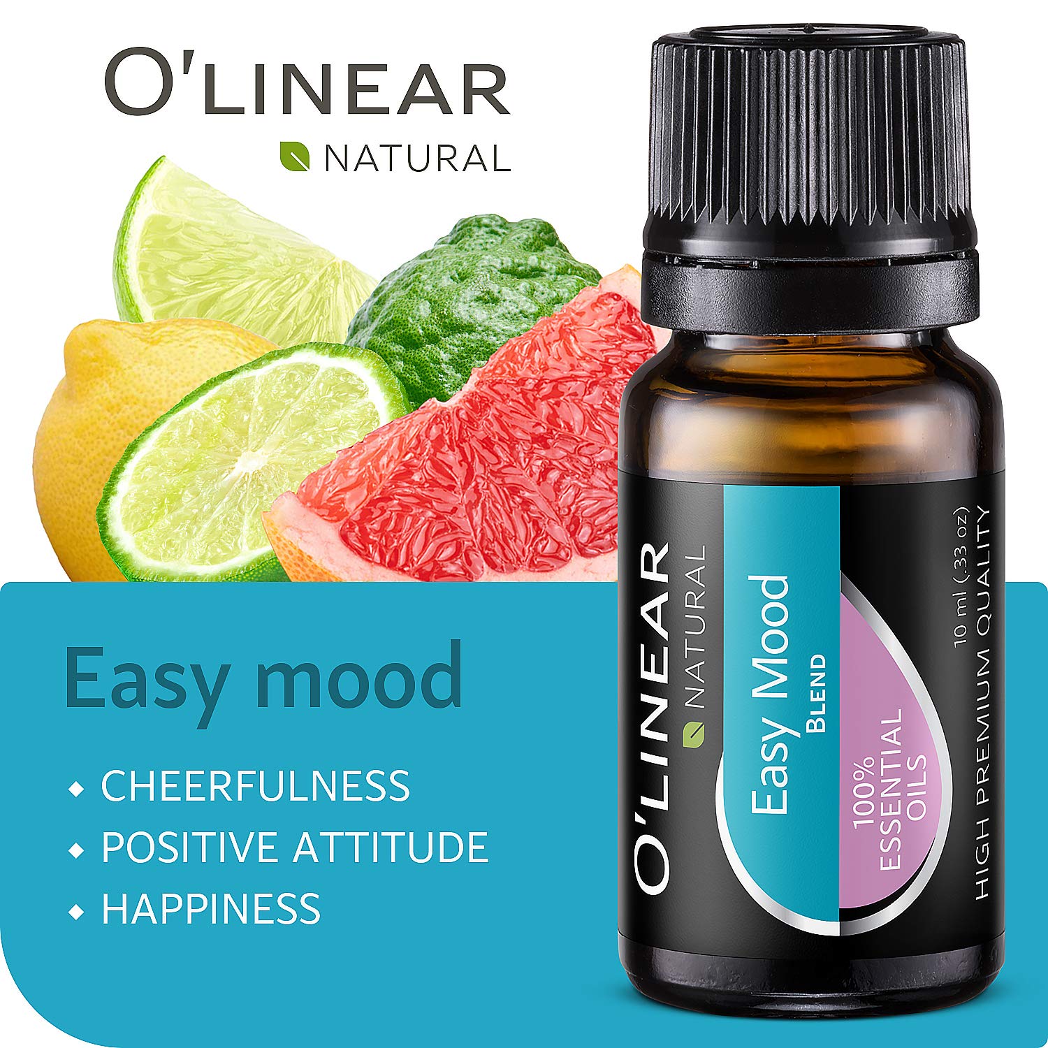 Aromatherapy diffuser with O'linear essential oils