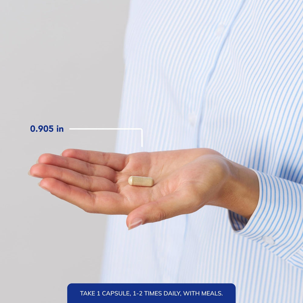Supplement label highlighting hypoallergenic formula