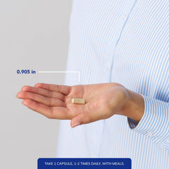 Supplement label highlighting hypoallergenic formula