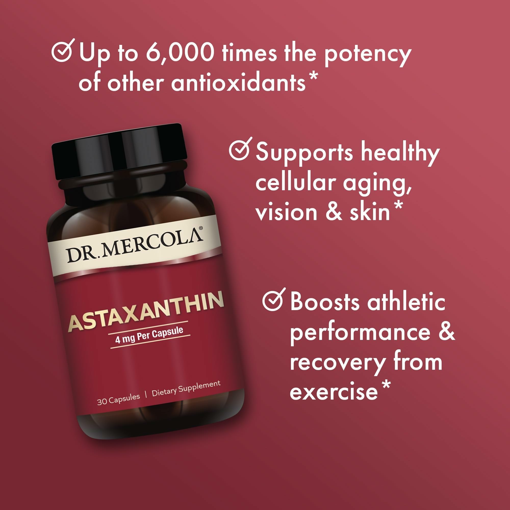 Astaxanthin in olive oil base for absorption