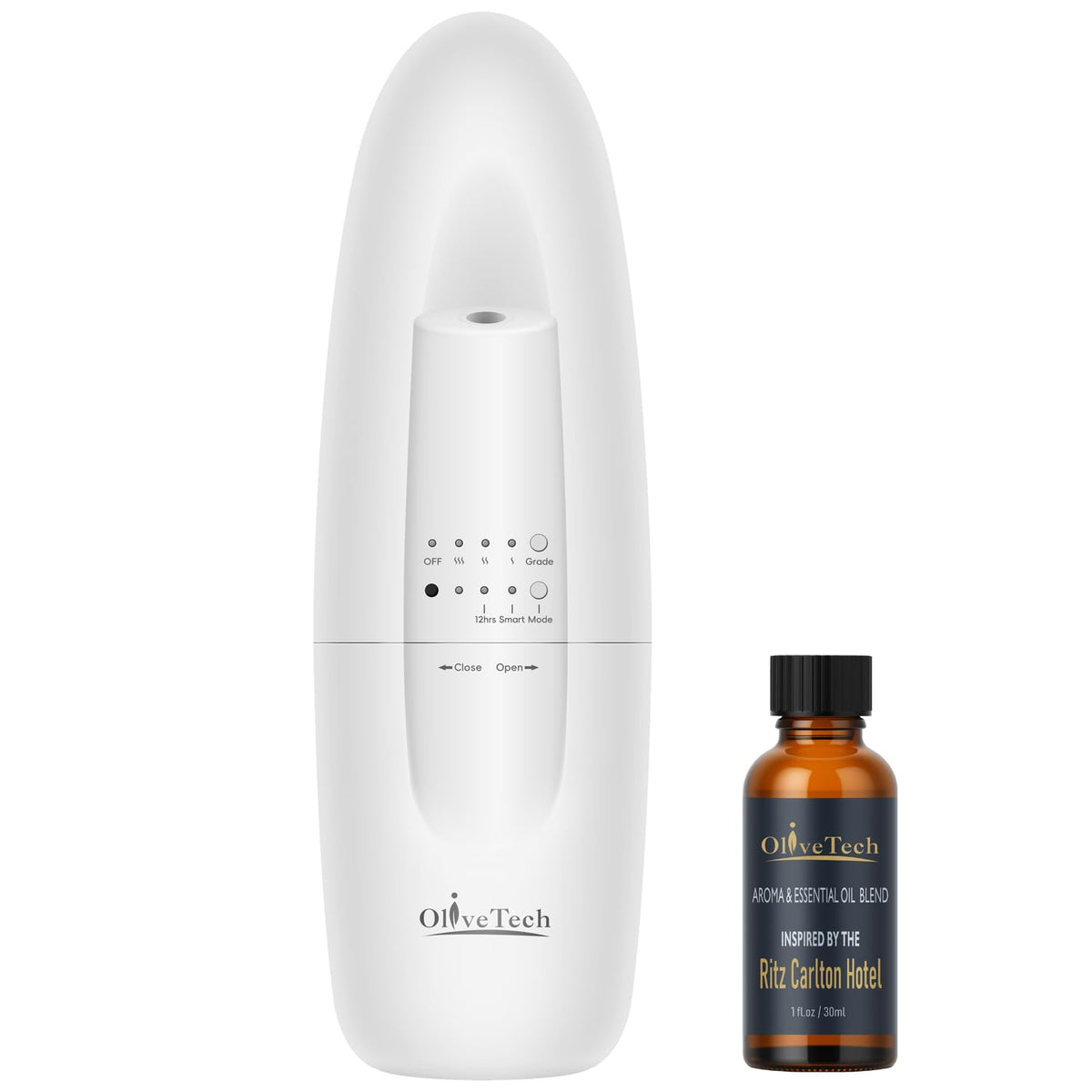 OliveTech waterless diffuser covering up to 500 sq ft
