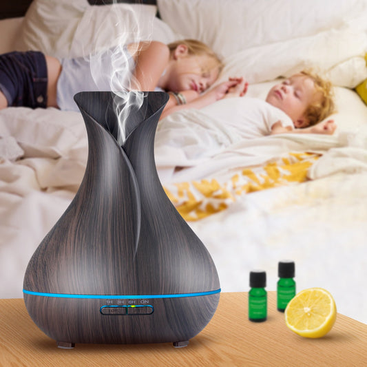 OliveTech diffuser 400ml capacity for long-lasting fragrance.