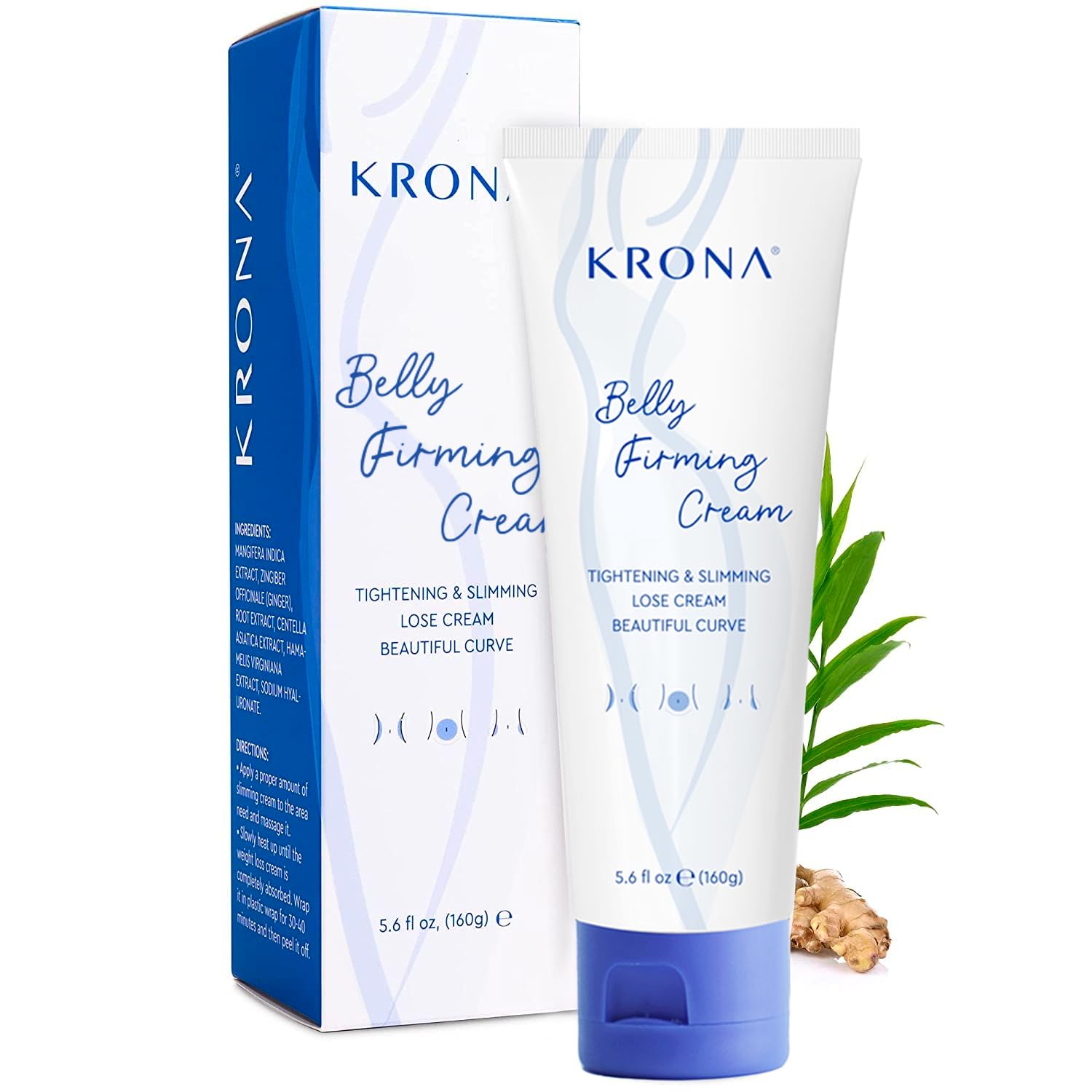 OLIVITA B Flat Belly Cream bottle highlighting firming formula for targeted care