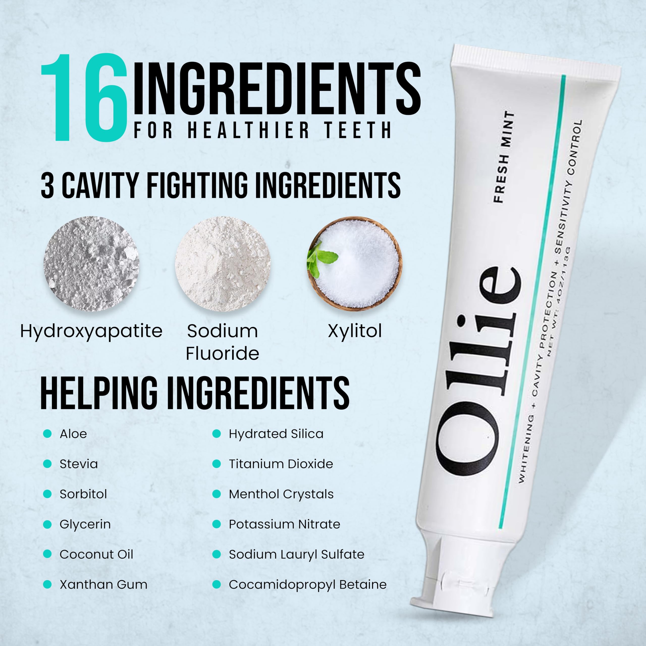 Close-up of toothpaste texture highlighting mint and active ingredients