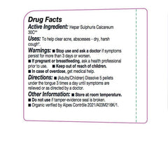 Close-up of OLLOIS 80 pellets in a tube