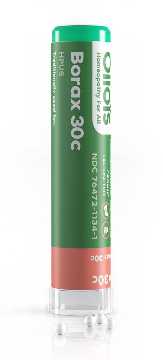 OLLOIS Borax 30C tube with 80 lactose-free pellets