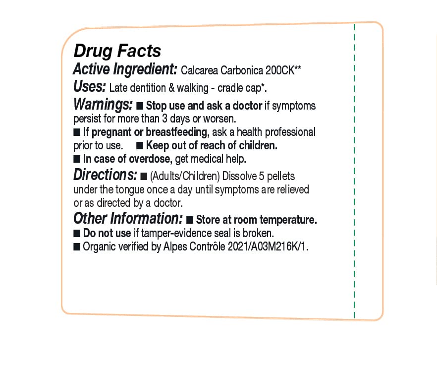 Organic and lactose-free label on Ollois product