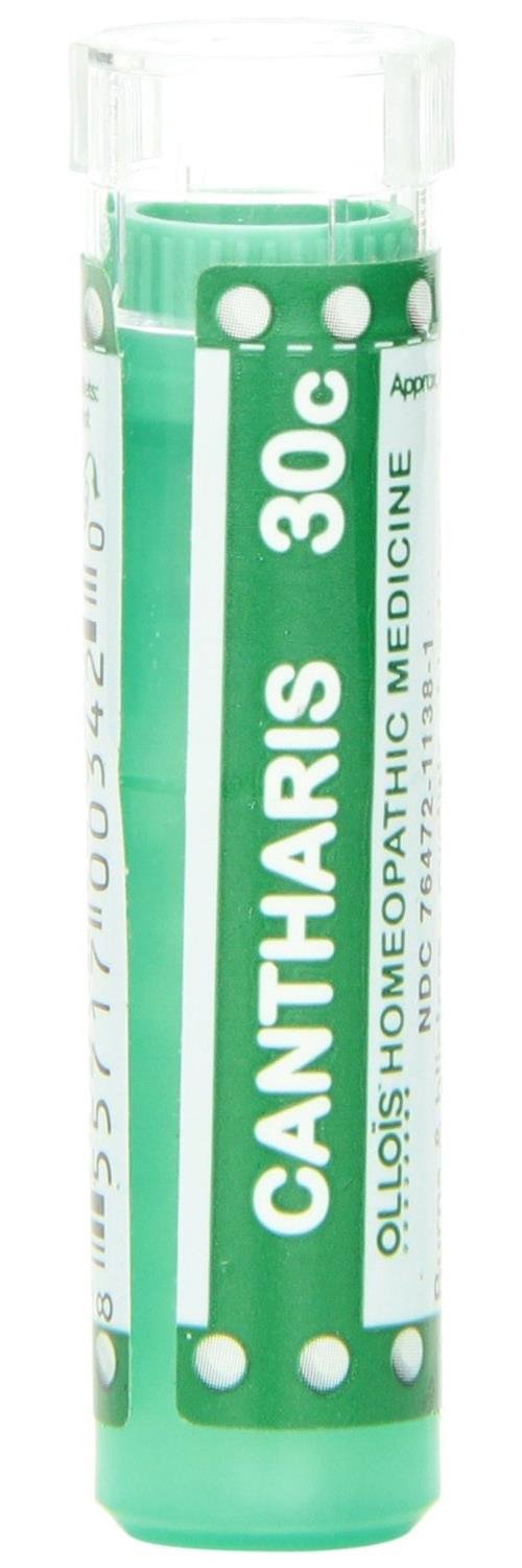 OLLOIS Cantharis 30c Organic Lactose-Free Homeopathic Medicine - 80 pellets