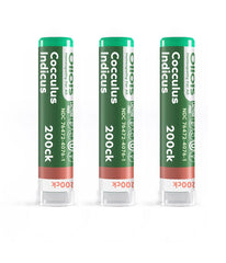 OLLOIS Cocculus indicus 200ck organic vegan homeopathic medicine, 3-pack, 80 pellets per pack