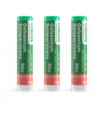 OLLOIS Gelsemium Sempervirens 30C organic homeopathic medicine bottle label