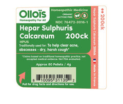 Front view of 3-pack OLLOIS packaging showing 80 pellets per bottle
