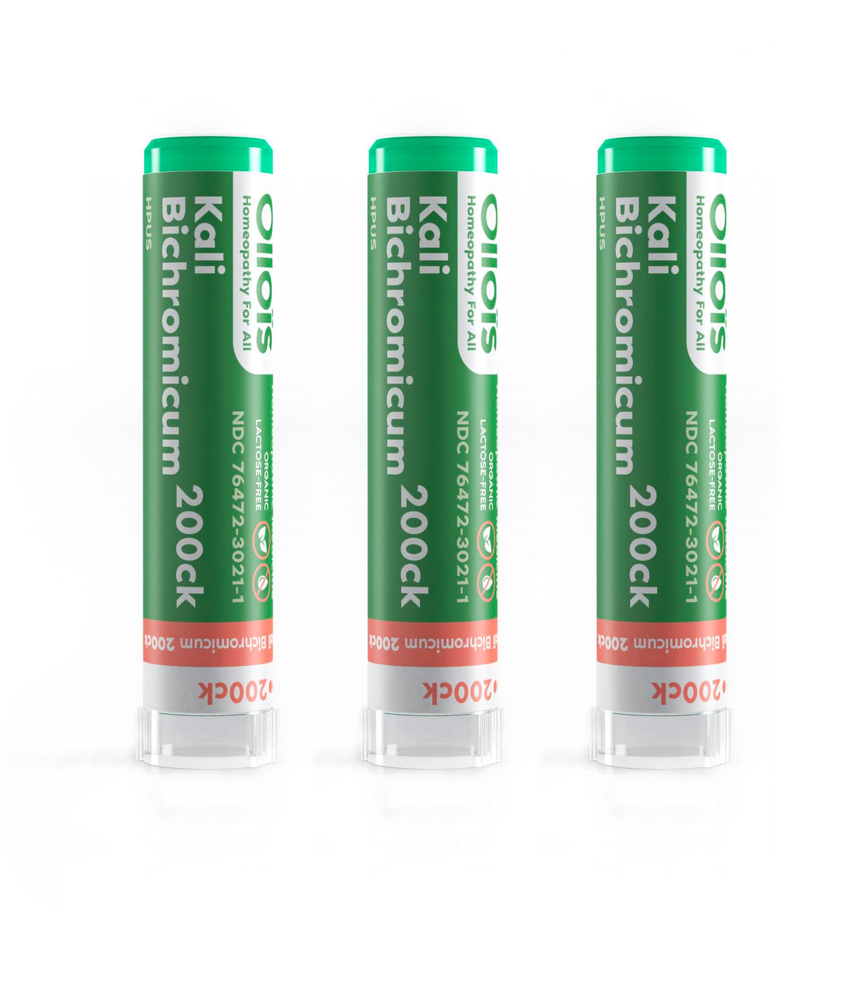 OLLOIS Kali Bichromicum 200ck bottle label with product name