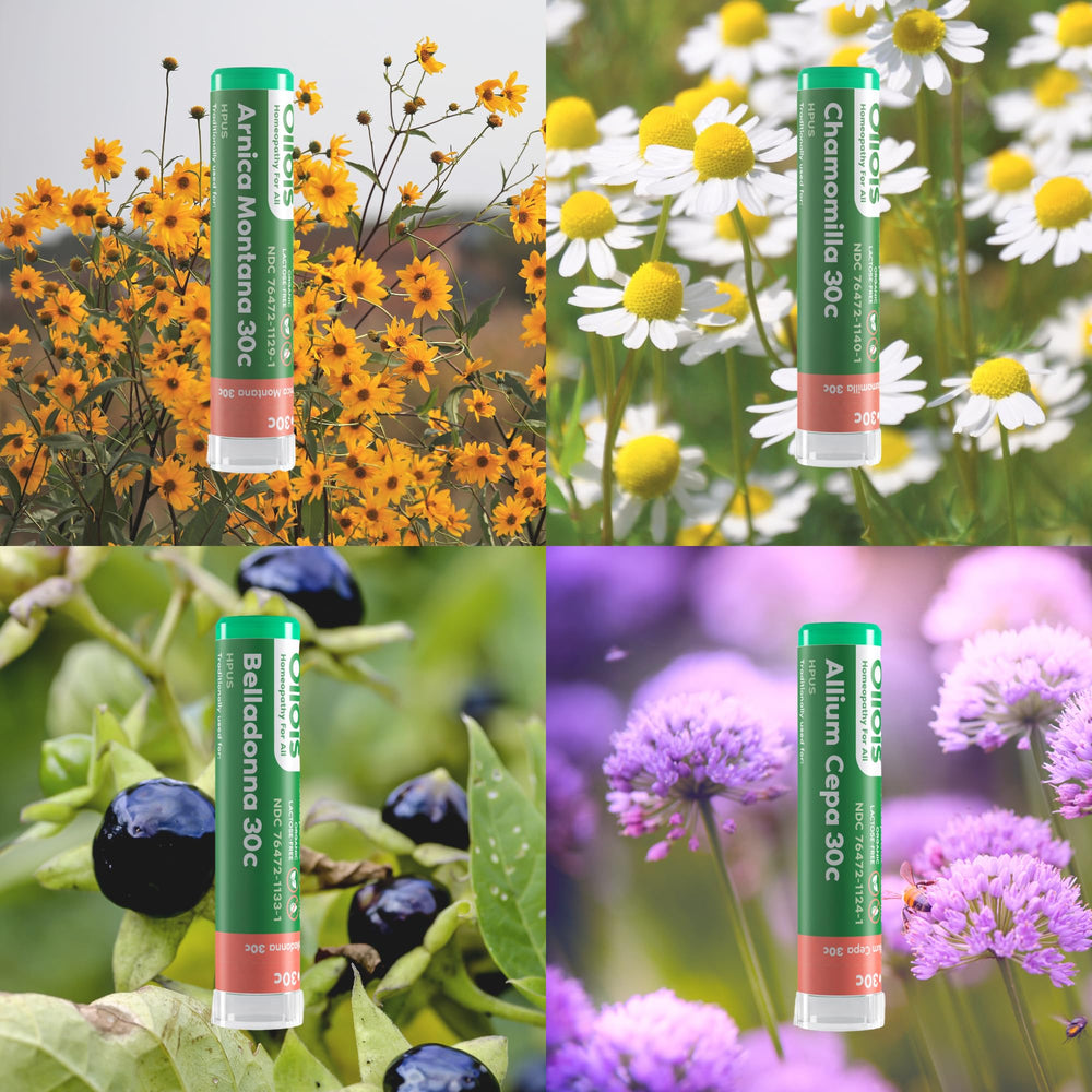 Organic herbs used in OLLOIS homeopathic medicines