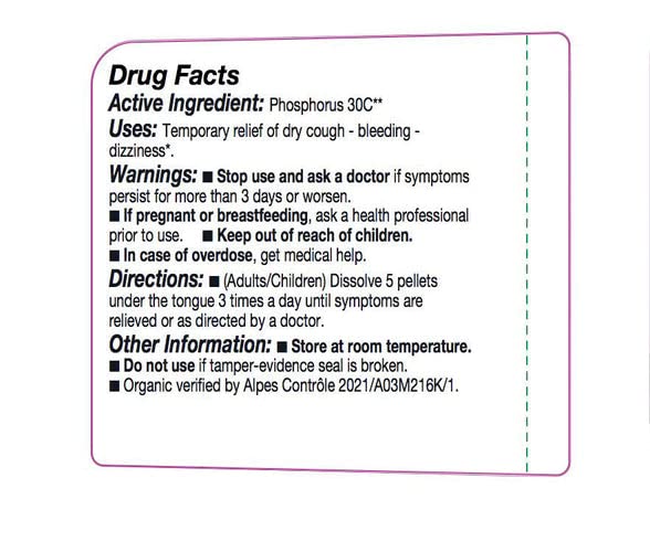 OLLOIS Phosphorus 30c 80 pellets in pack of 3 packaging