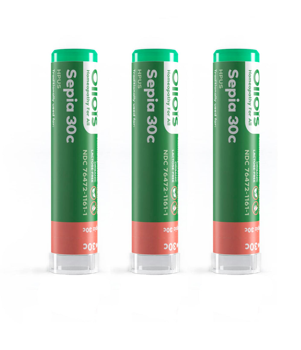 OLLOIS Silicea 30c Organic Pack of 3 – front view