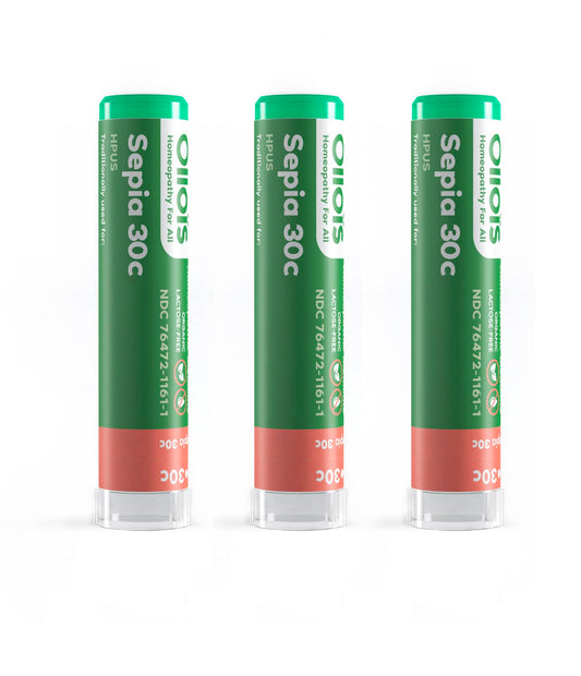 OLLOIS Silicea 30c Organic Pack of 3 – front view