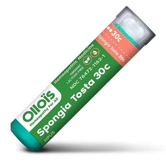 Product pack of OLLOIS Spongia Tosta 30C with 80 pellets