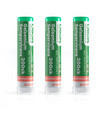 Front view of OLLOIS Gelsemium Sempervirens 200ck 80 pellets pack of 3