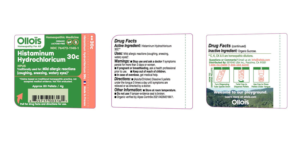 Histaminum hydrochloricum 30C tube with 80 pellets
