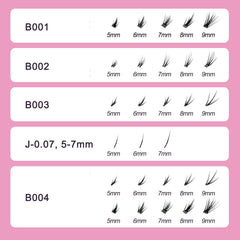 OLLOLASHES bottom lashes clusters lightweight design for comfortable all-day wear