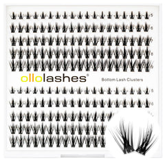 OLLOLASHES bottom lashes clusters style 1 for subtle lower-lash definition and easy daily wear