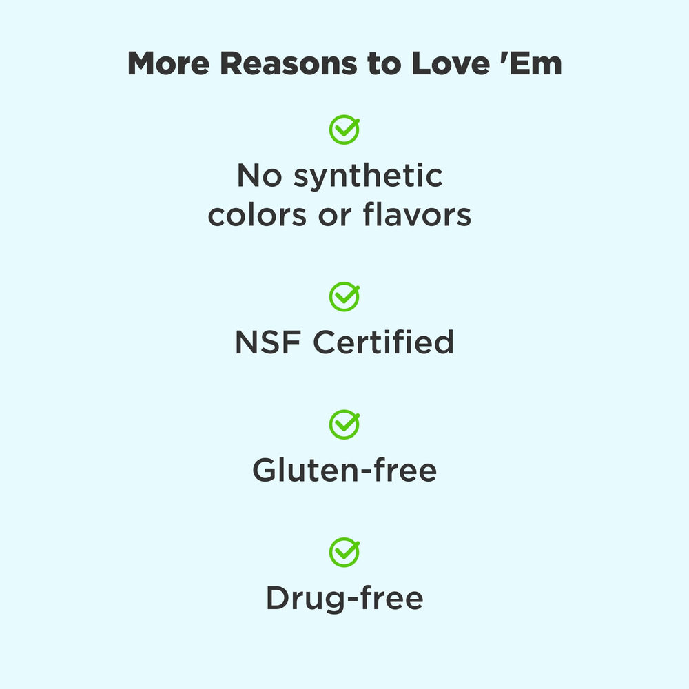 Close-up of GABA and L-Theanine active ingredients