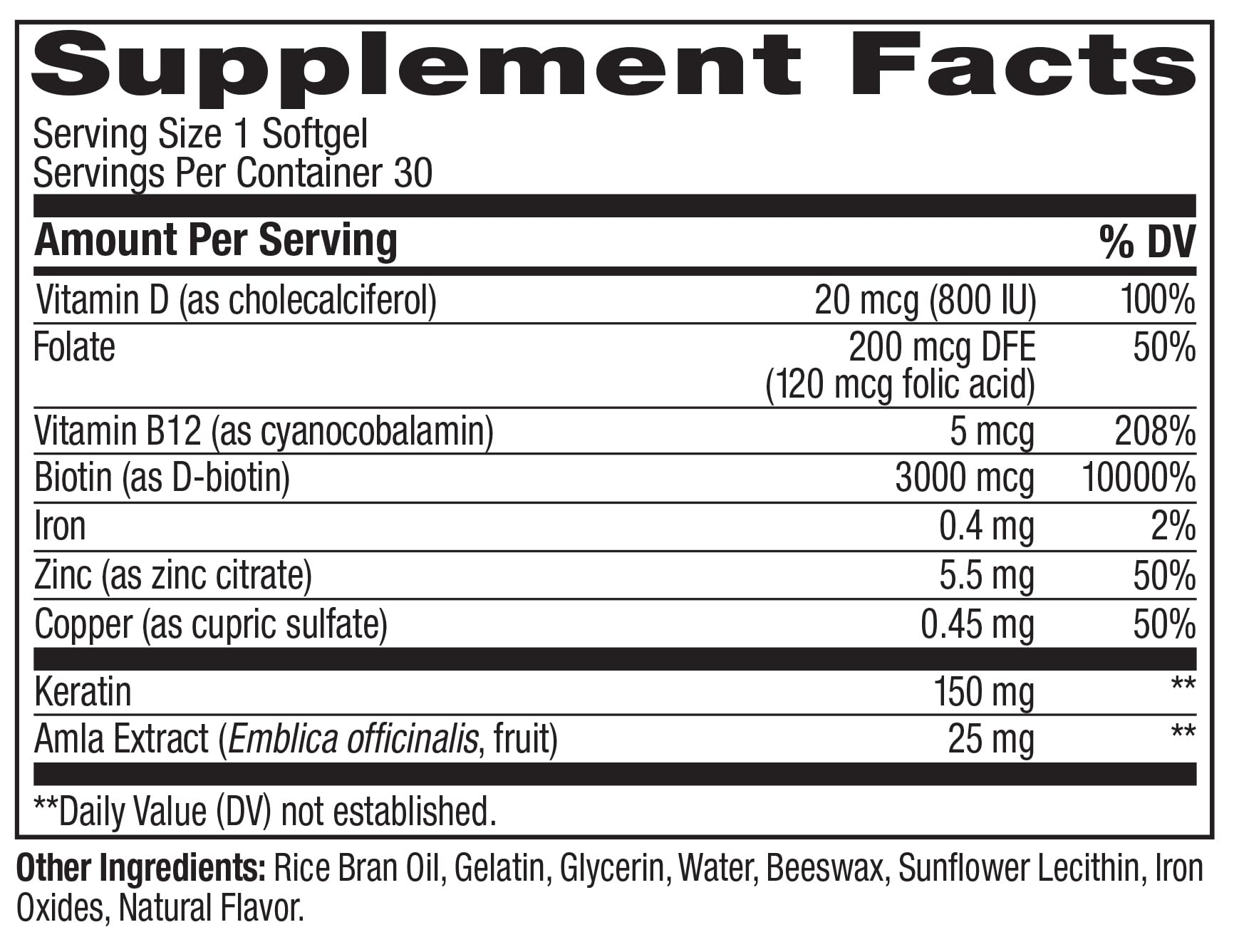 Close-up of strawberry-flavored softgels