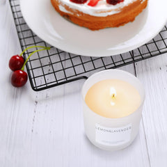 olorvela vanilla candle offers about 30 hours of burn time