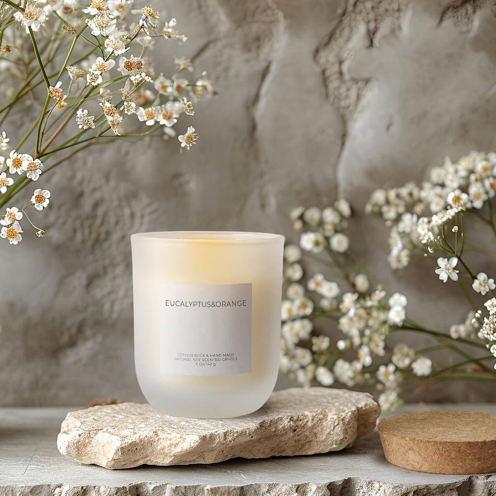 Olorvela Vanilla Candle gift for women, ideal for occasions.