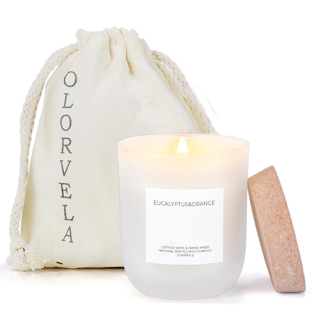 Olorvela Vanilla Candle packaging is gift-ready.