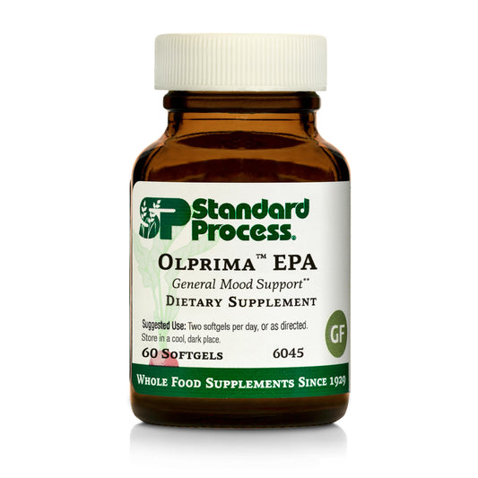 Standard Process Olprima EPA 60 Softgels bottle front view